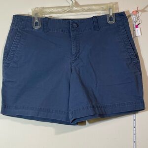 Eddie Bauer Shorts Women’s size 12 Blue Shorts with back‎ pockets vintage wash